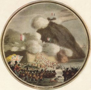 Sturm auf St. Sebastian, 1815, 1910