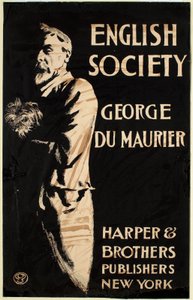 Englische Gesellschaft, von George du Maurier, Harper & Brothers, Verleger von Edward Penfield