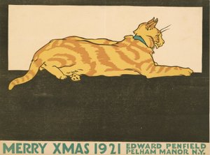 Fröhliche Weihnachten, 1921 von Edward Penfield