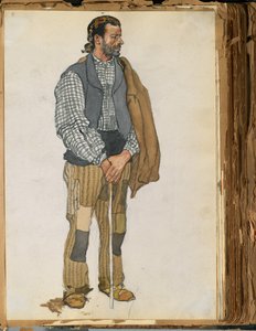 Skizze eines spanischen Mannes, 1906