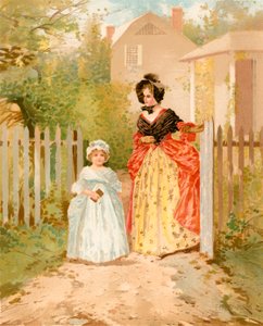 Sonntagmorgen vor hundert Jahren von Edward Percy Moran