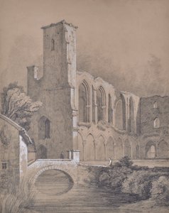 Ruinen einer Kathedrale von Edward Pretty