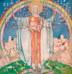 La Madonna Di Promessa, ca. 1890-1914 von Edward Reginald Frampton