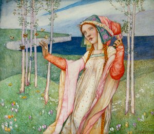 Frühling, 1911 von Edward Reginald Frampton
