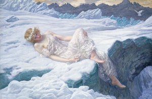 Herz aus Schnee, 1907 von Edward Robert Hughes