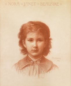 Nora Beausire, Tochter des Liverpooler Kunstsammlers von Edward Robert Hughes