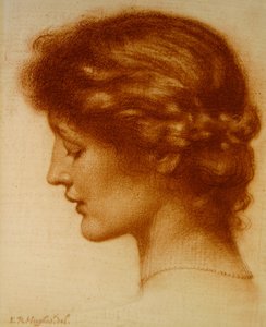Porträt von Rosalind von Edward Robert Hughes