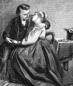Die Annahme eines Heiratsantrags
