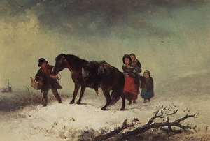 Schneeszene von Edward Robert Smythe