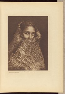 Eine Clayoquot-Maid von Edward S. Curtis