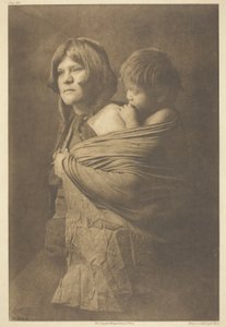 Eine Hopi-Mutter