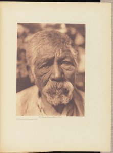 Ein nördlicher Diegueño-Typ von Edward S. Curtis