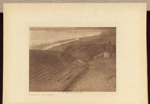 Ein teilweise zerlegter Wal von Edward S. Curtis