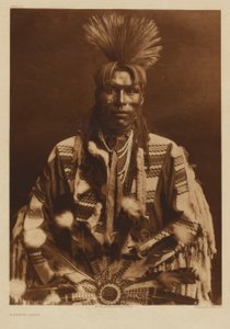 Ein Piegan-Dandy von Edward S. Curtis