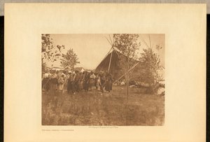 Tanz der Tiere - Cheyenne von Edward S. Curtis