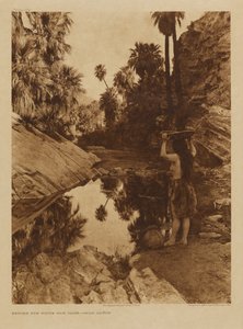 Bevor der Weiße Mann kam - Palm Canon von Edward S. Curtis