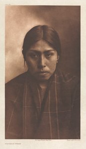 Portfolio IX, Platte 305: Suquamish Frau von Edward S. Curtis