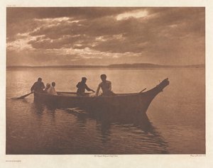 Portfolio IX, Platte 318: Heimwärts von Edward S. Curtis