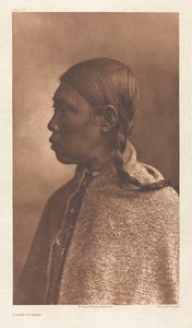 Portfolio IX, Platte 321: Lummi Frau von Edward S. Curtis