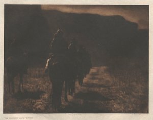 Portfolio I, Platte 1: Die verschwindende Rasse-Navajo von Edward S. Curtis