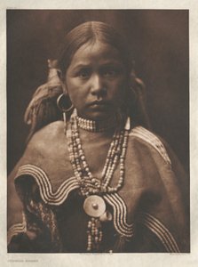 Portfolio I, Platte 22: Jicarilla-Mädchen von Edward S. Curtis