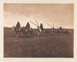 Portfolio VI, Platte 193: Arbeiten - Piegan