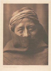 Portfolio XVII, Tafel 612: Waíhusiwa, Ein Zuni Kyáqimâssi von Edward S. Curtis