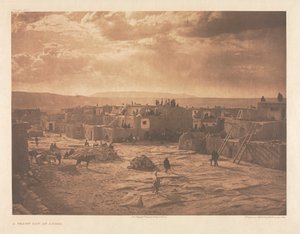 Portfolio XVI, Platte 565: Ein Festtag in Acoma
