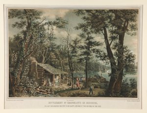 Ansiedlung von Einwanderern in Missouri / Wir verließen unser geliebtes Land von Edward Sachse