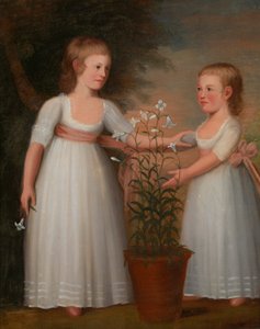 Die Davis-Kinder (Eliza Cheever Davis und John Derby Davis)