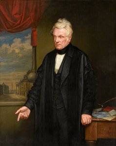 Porträt von John Clayton, englischer Anwalt und Archäologe