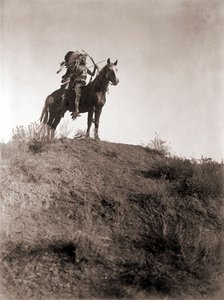 Absaroke-Krieger zu Pferd von Edward Sheriff Curtis
