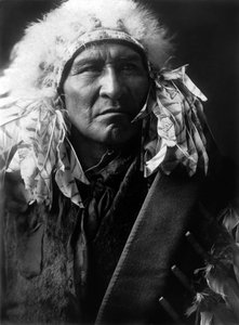 Bread, Apsaroke-Indianer, ca. 1908, Foto von Edward S. Curtis