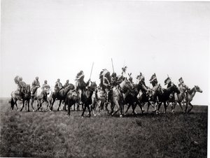 Brule-Kriegspartei von Edward Sheriff Curtis