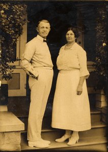 Mama und Papa Curtis von Edward Sheriff Curtis