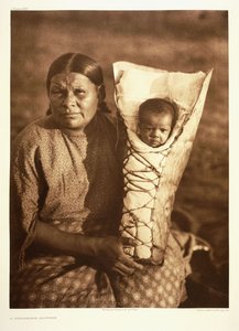 Die Comanche-Mutter von Edward Sheriff Curtis