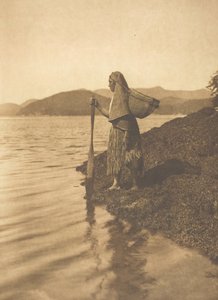 Der Seetangsammler, 1915 von Edward Sheriff Curtis
