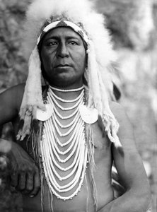 Upshaw, Apsaroke (Crow), ca. 1905, Foto von Edward S. Curtis von Edward Sheriff Curtis