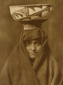Zuñi-Frau von Edward Sheriff Curtis