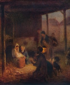 Es gab keinen Platz im Gasthaus, 1935 von William Edward Stott