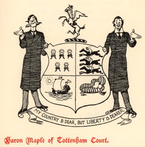 Baron Maple von Tottenham Court (Stich) von Edward Tennyson Reed