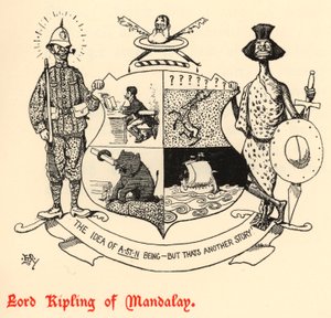 Lord Kipling von Mandalay (Stich) von Edward Tennyson Reed