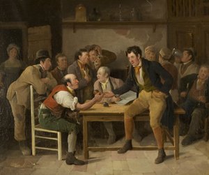 Wirtshausszene, ca. 1820