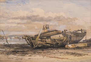 Schiffswrack in Plymouth Sound von Edward William Cooke