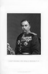 Sir Gerald Graham, britischer Generalleutnant, 1893 von Edward William Stodart