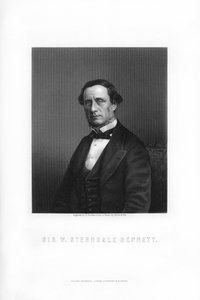 Sir William Sterndale Bennett, englischer Komponist, 1899