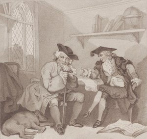 Eine Collegeszene oder ein fruchtloser Versuch auf die Geldbörse von Edward Williams