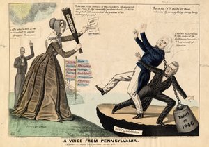 Eine Stimme aus Pennsylvania, veröffentlicht von H.R. Robinson, New York, 1846 von Edward Williams Clay