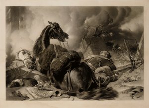 Zeit des Krieges und Zeit des Friedens, Gravur von Thomas Lewis Atkinson