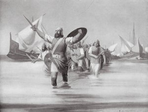 Sidonier landen an der Stätte von Karthago von Edwin A. Morrow
